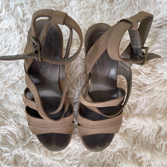 TIMBERLAND Danforth Earthkeepers With Anti-fatigue platform Sandals Shoes Sz 5.5 - Picture 2 of 11